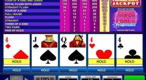 Video Poker Jackpots