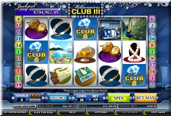 Millionaires-Club-III frame