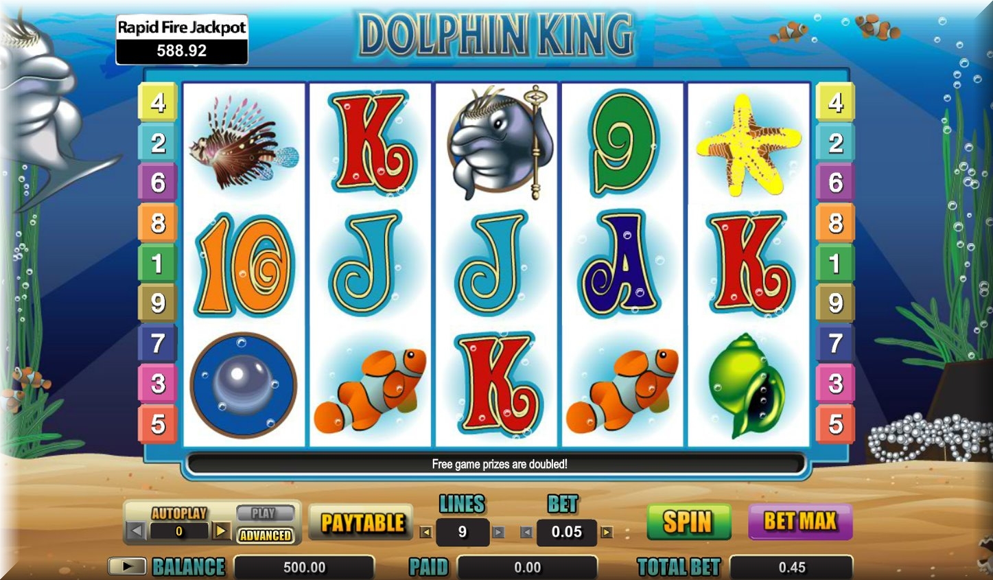 dolphin-king-slot frame